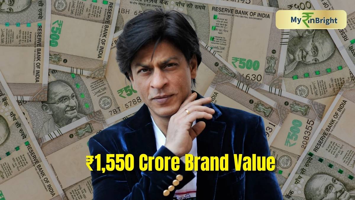 Shah Rukh Khan ₹1,550 Crore Brand Value