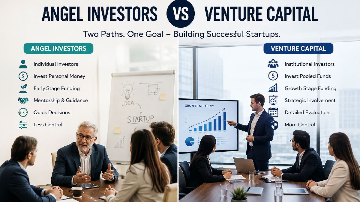 Angel investors vs venture capital comparison