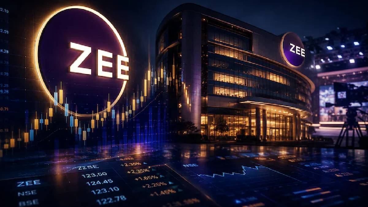 Zee Entertainment Share Price Falls 4% After Q1 Profit Drops 47%
