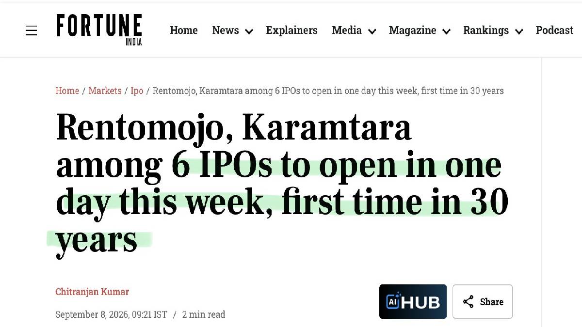 6 IPOs Opening on One Day on Sept 9, First Since 1996