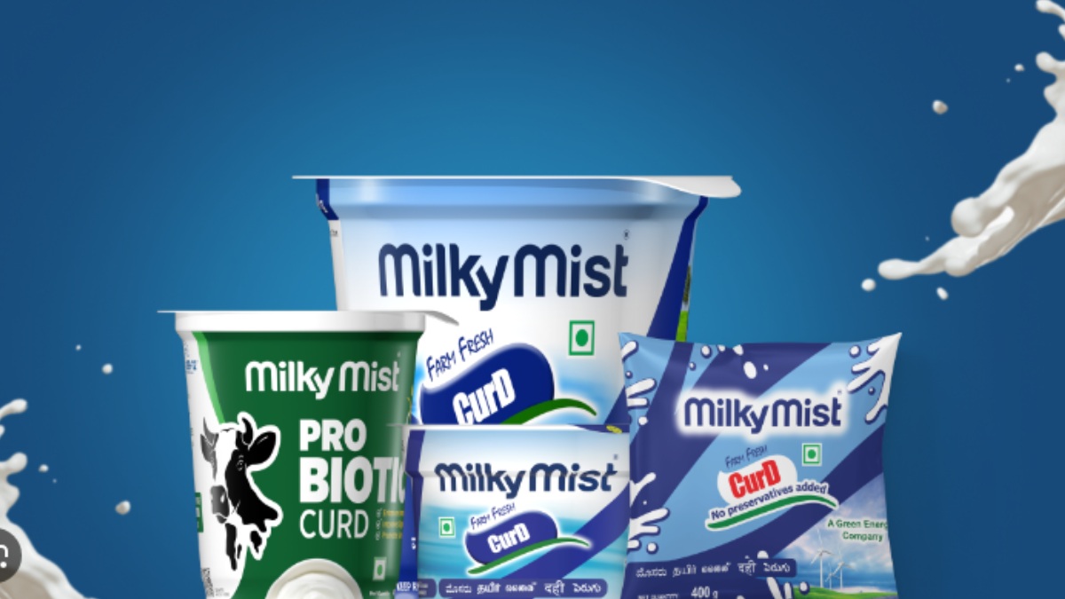 Milky Mist Dairy Food shares surged over 9% Milky Mist Dairy Food shares surged over 9%