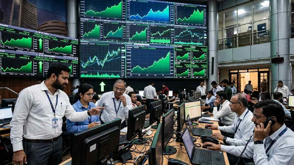 Sensex and Nifty recover in Indian stock market