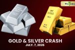 MCX gold price fall July 2026