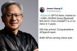 Jensen Huang Says “AGI Has Arrived”: Nvidia CEO Credits OpenAI’s Astra as AI Chip Demand Surges